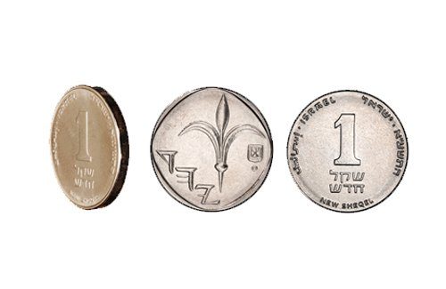 1 Israeli shekel coin