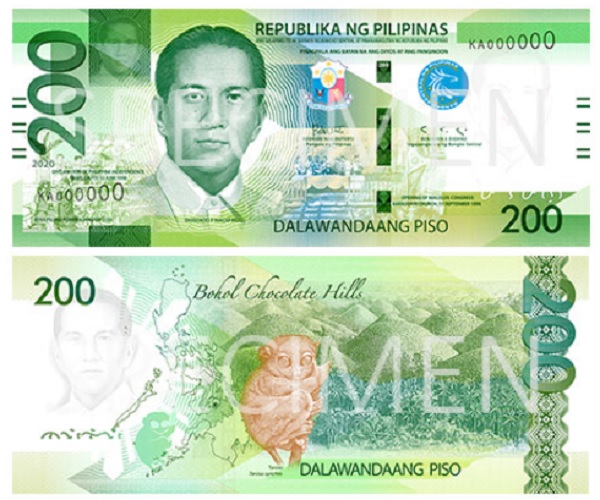 200 Philippine peso banknote (200 PHP)