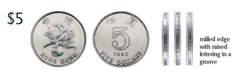 5 HKD coin
