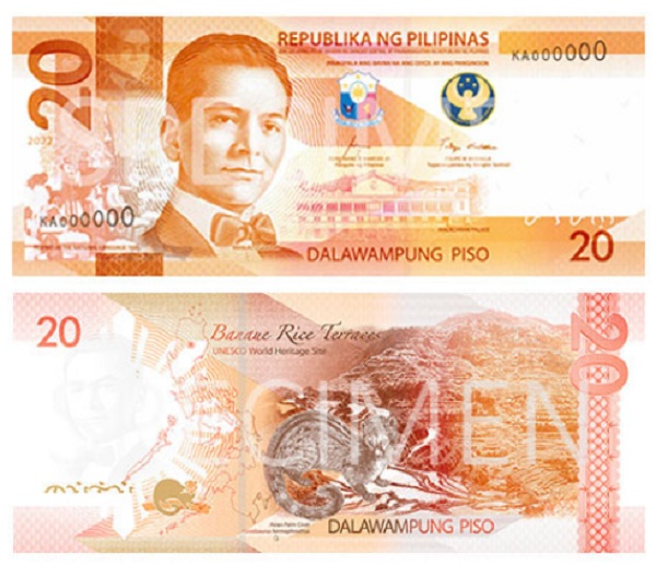Billet de 20 pesos philippins (20 PHP)