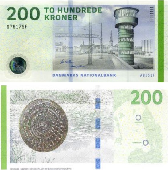 Billet de 200 couronnes danoises