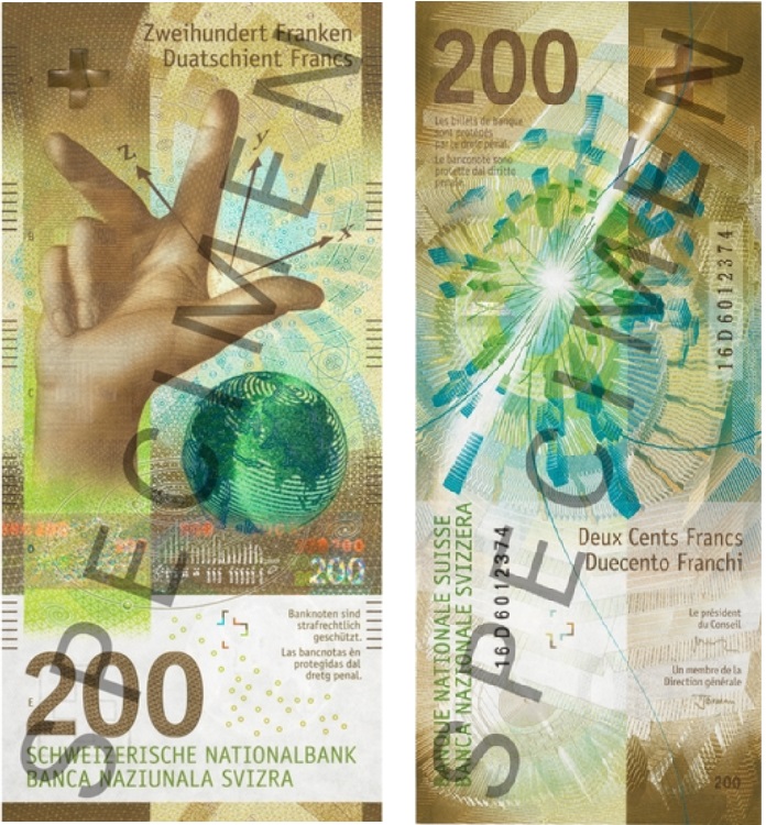 Billet de 200 francs suisses