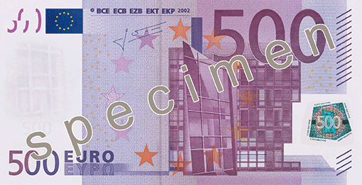 Billet de 500 euros